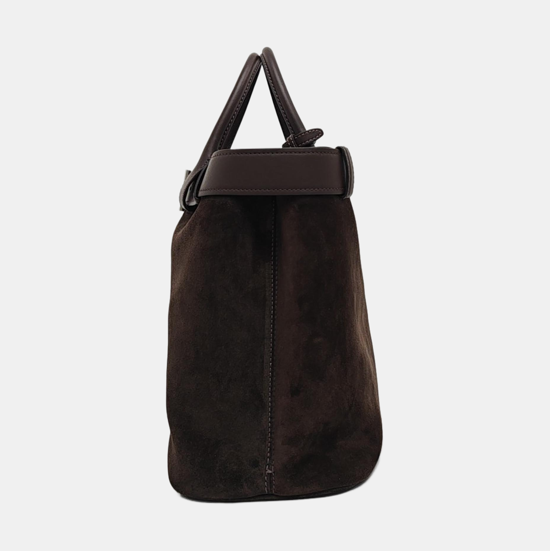 Buckle Suede Brown