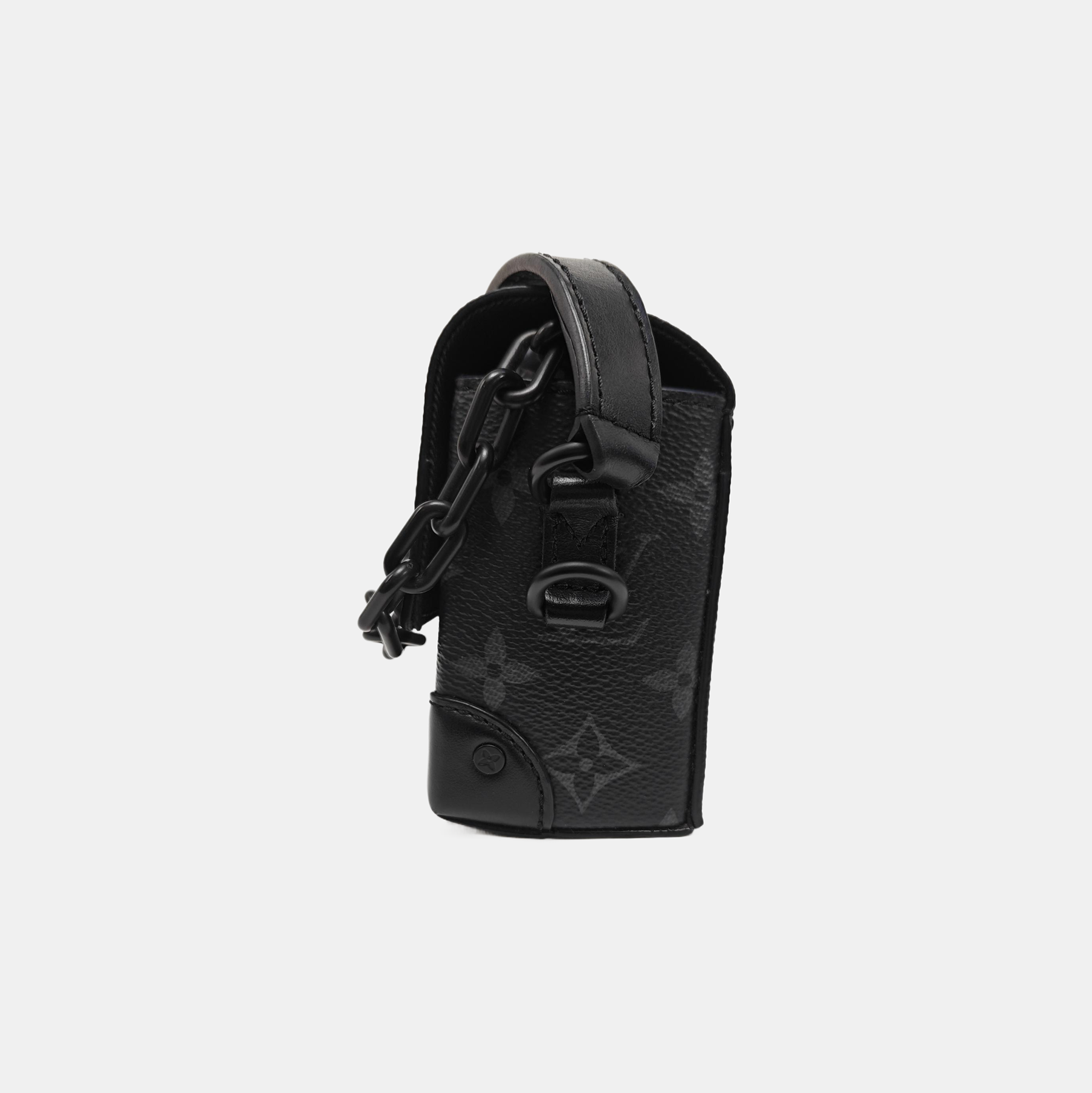 STEAMER Mini Monogram Coated Canvas Black