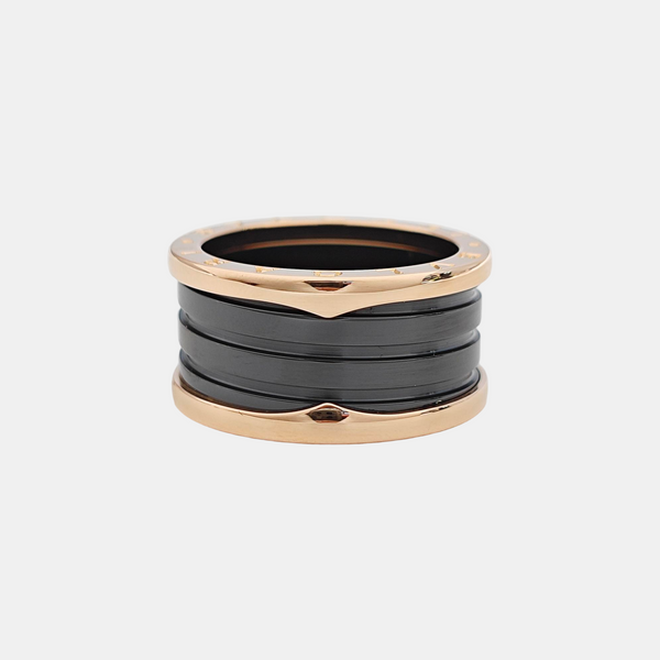 B.ZERO1 18k Rose Gold Ring EU 60
