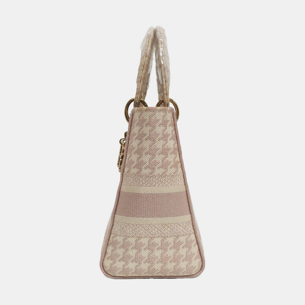 Authenticated pre-owned  Lady D-Lite Medium Fabric Multicolor - Tote Bag at Looply