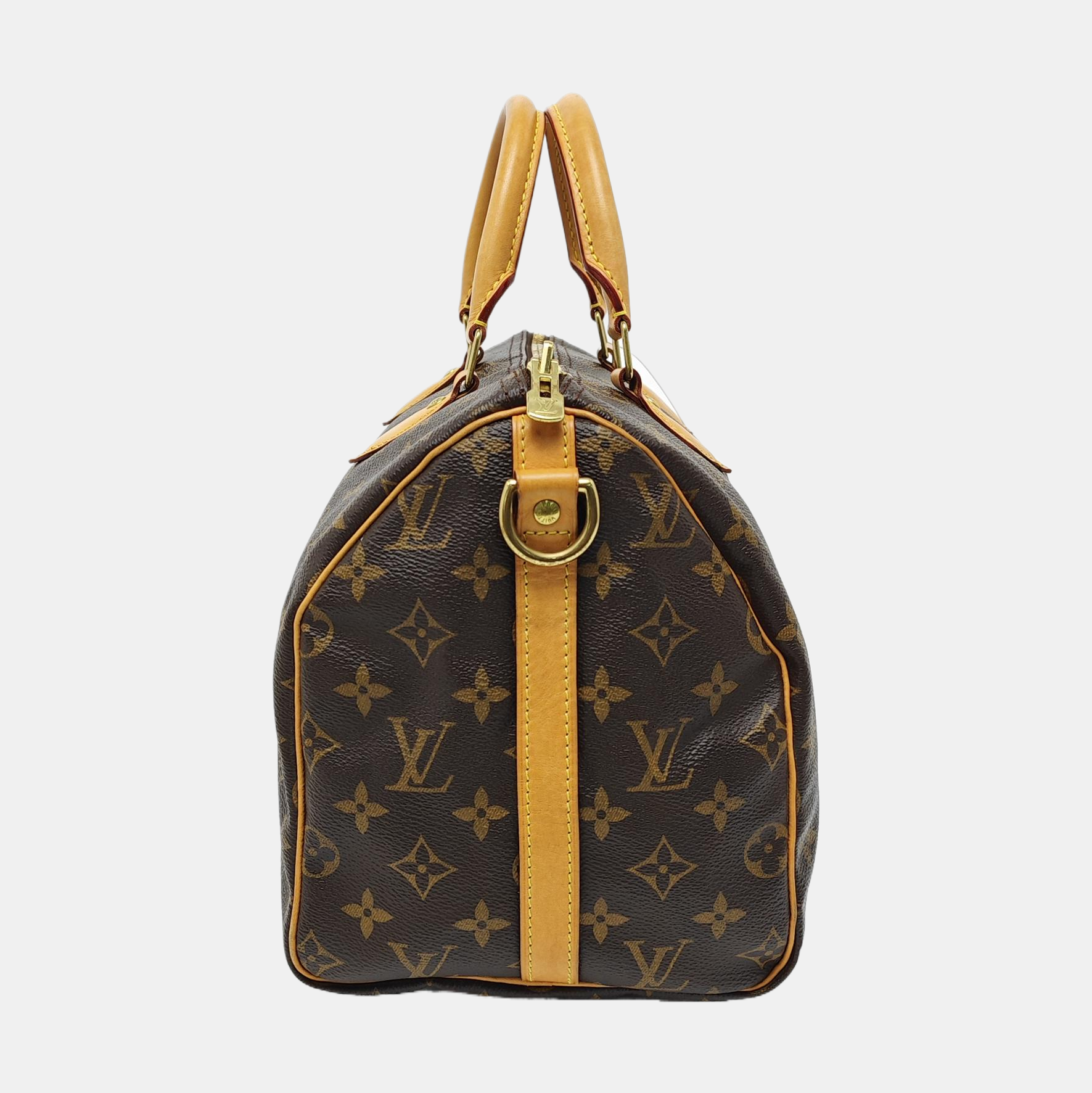 SPEEDY 30 Monogram Coated Canvas Brown