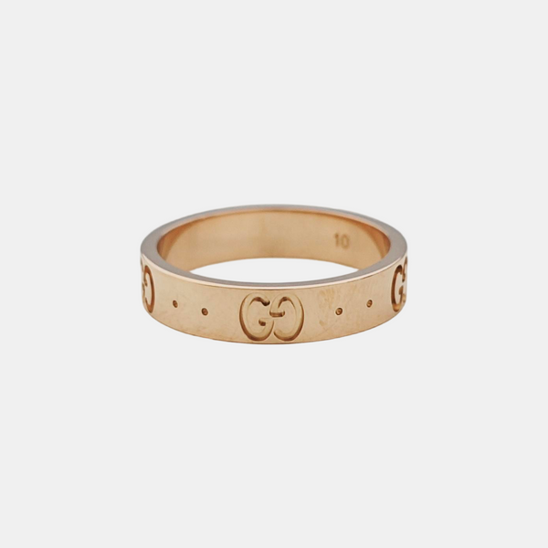 Anillo Icon en oro rosa de 18k HK 10