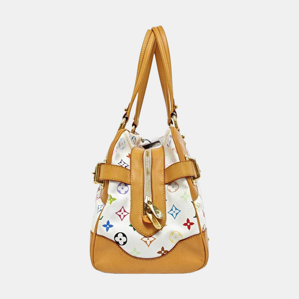 LV × TM CLAUDIA Monogram Coated Canvas White