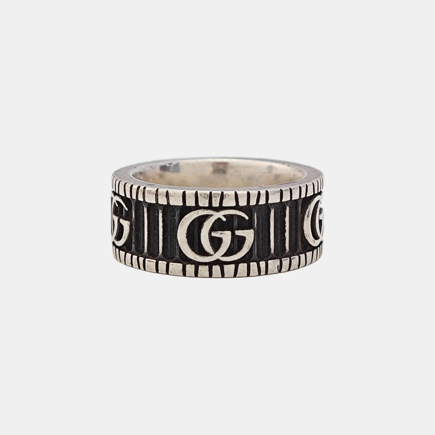 GG Running 925 Sterling Silver Ring HK 11