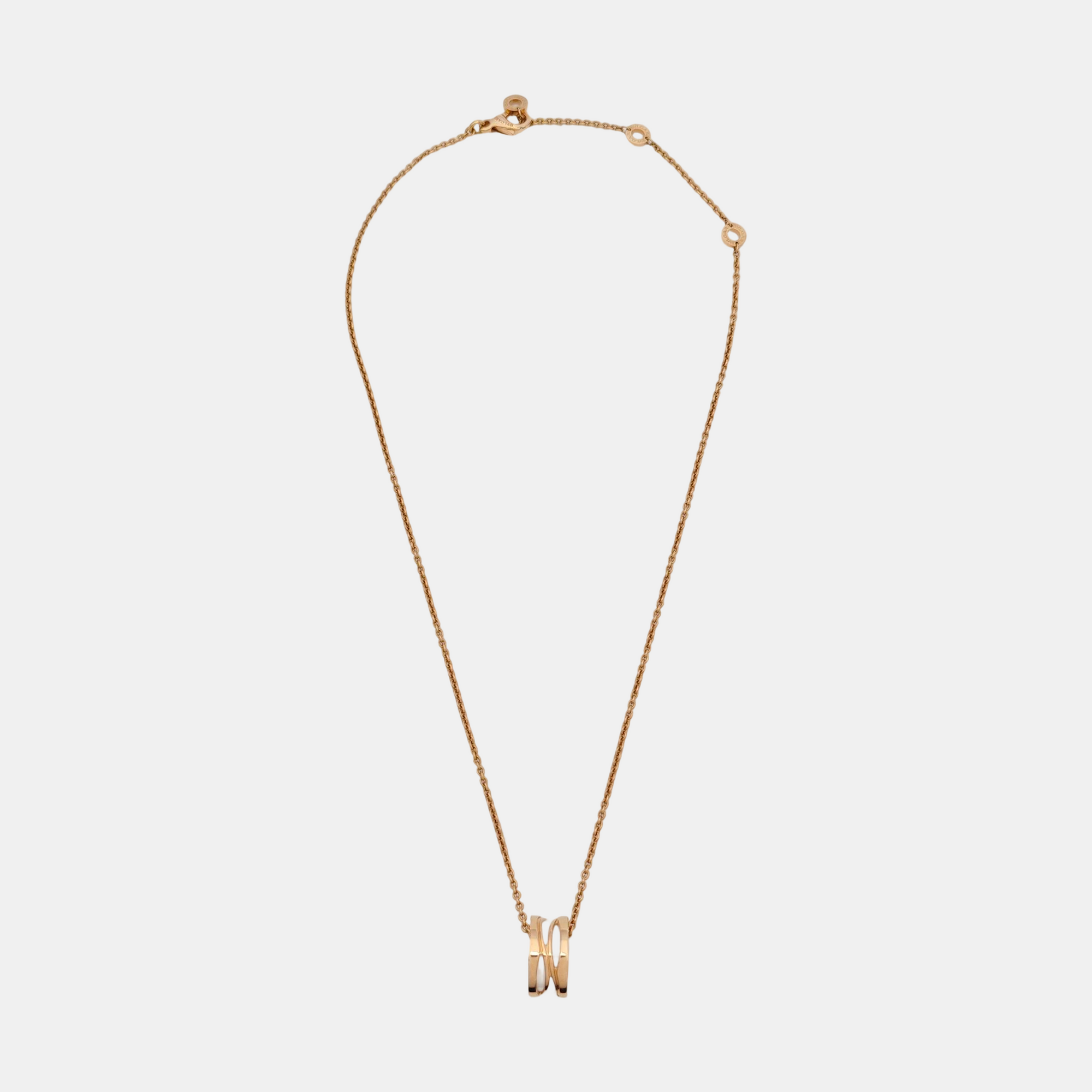 B.ZERO1 18k Rose Gold Necklace