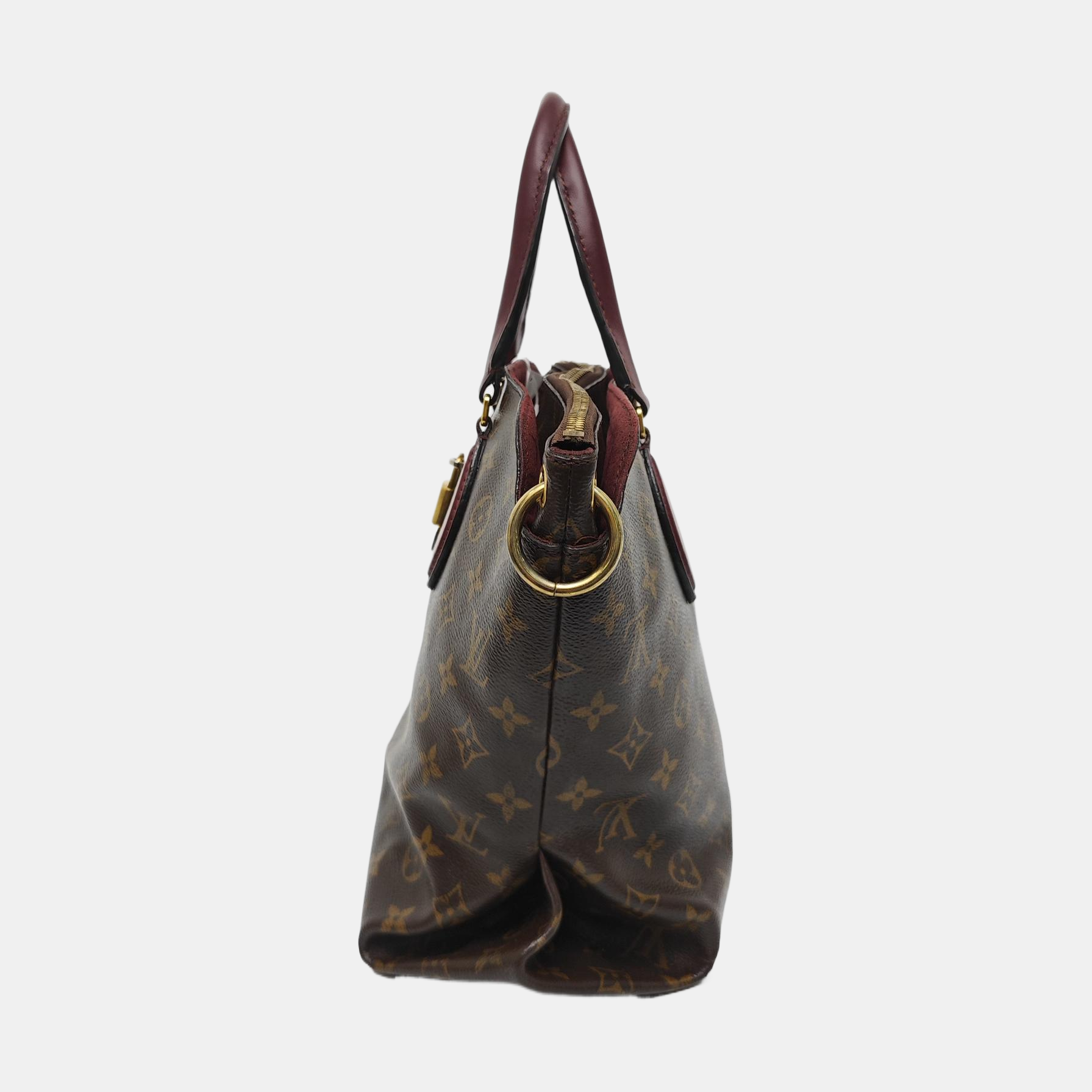 FLOWER Monogram Coated Canvas Brown