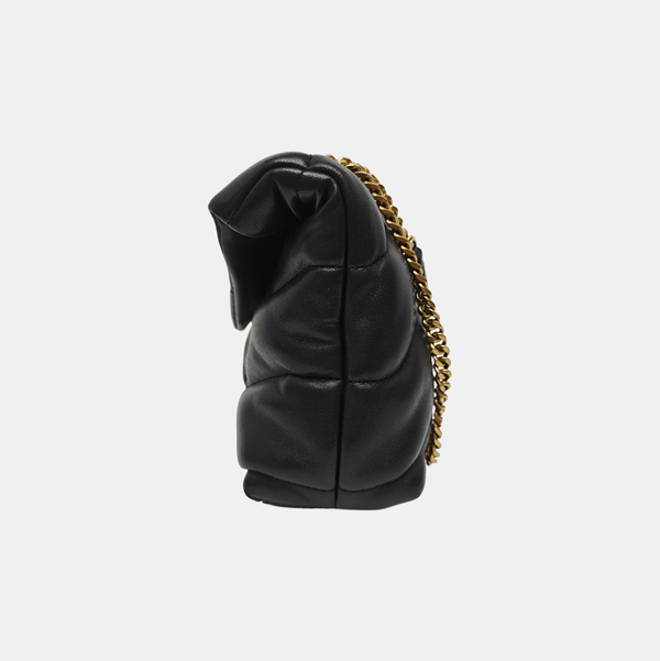 PUFFER Quilted Lambskin Black