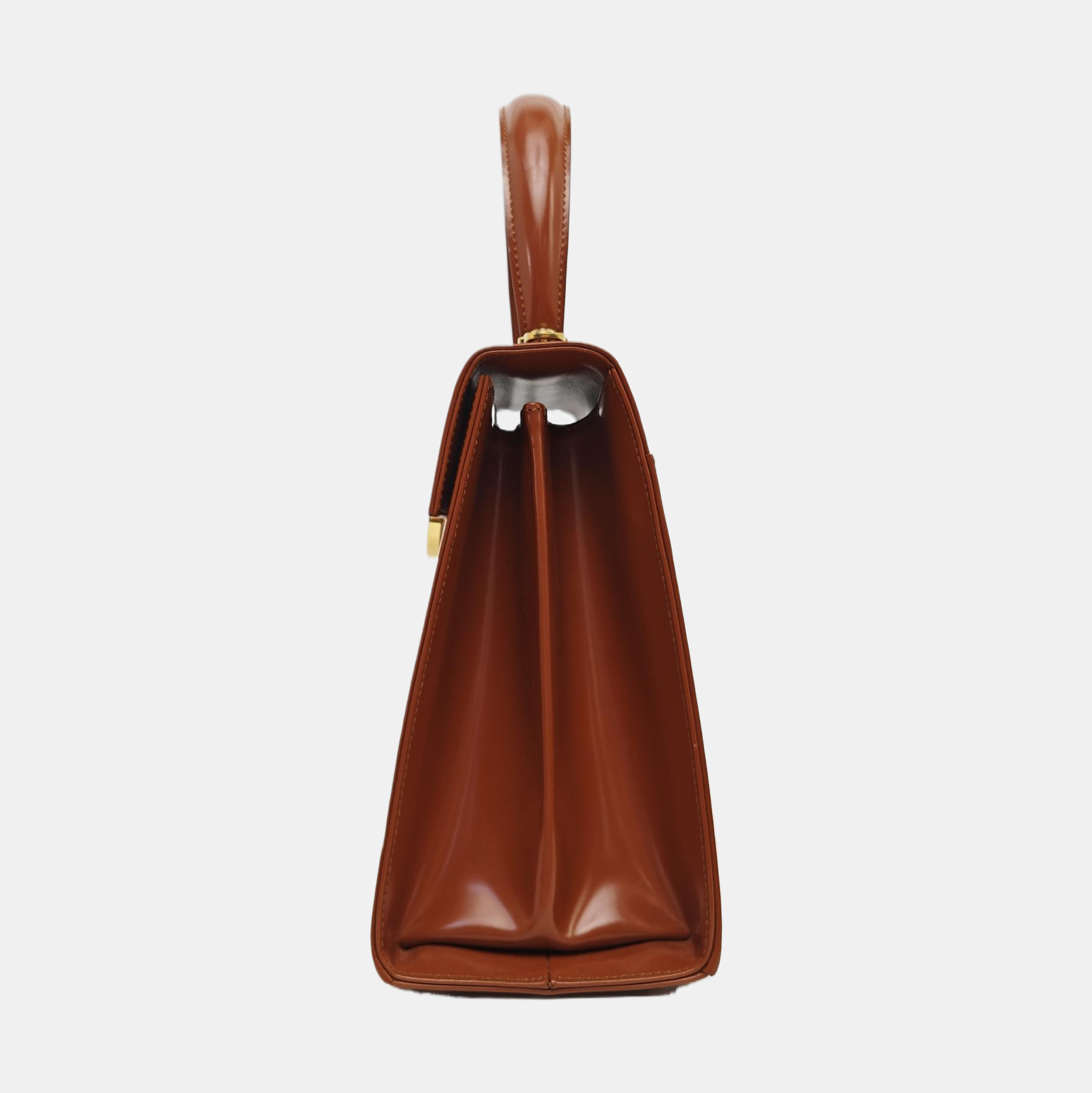 Kelly Calfskin Brown