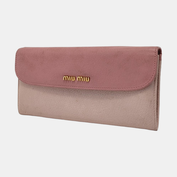 Calfskin Wallet Pink