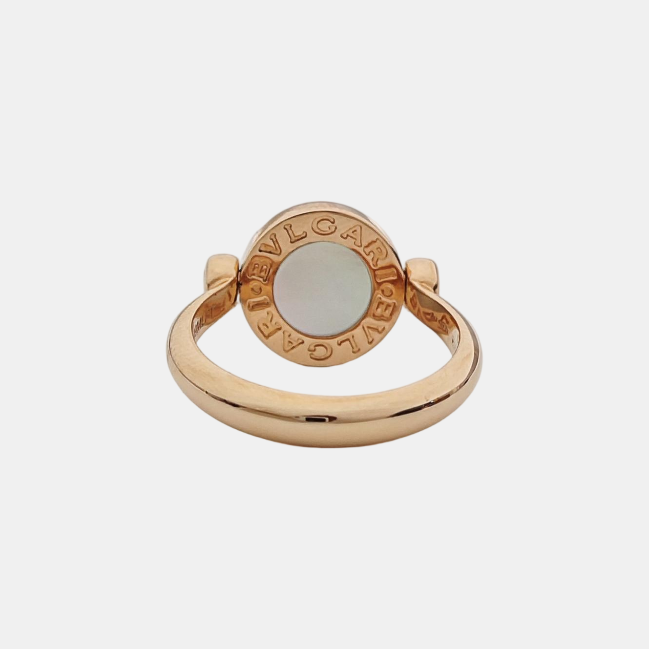 BVLGARI BVLGARI 18k Rose Gold Ring EU 52