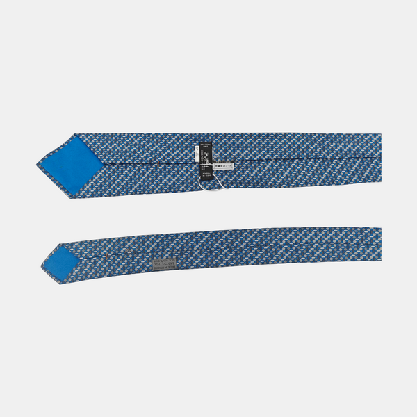 Mulberry Silk Tie Blue