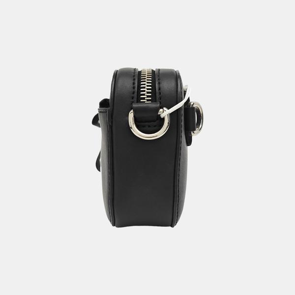 Vltn Small Calfskin Black