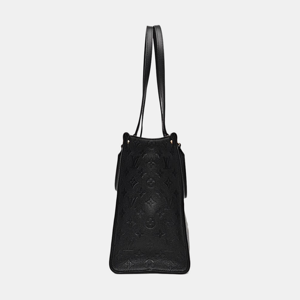 ONTHEGO MM Monogram Calfskin Black