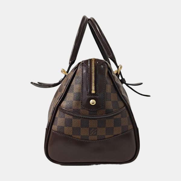 BERKELEY Damier Ebene Coated Canvas Brown