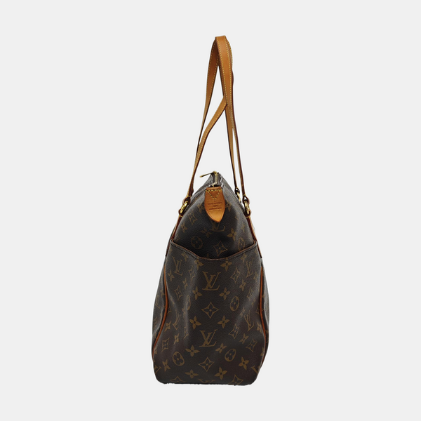 TOTALLY MM Monogram Coated Canvas Brown