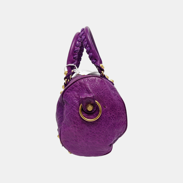 Classic City Mini Lambskin Purple