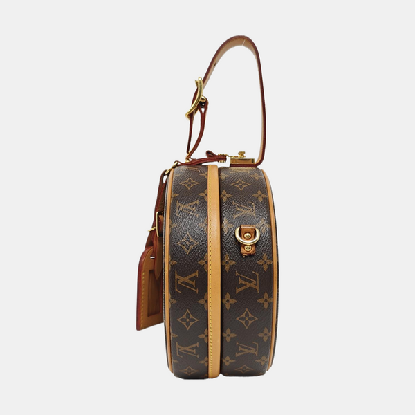 BOITE CHAPEAU PM Monogram Coated Canvas Brown