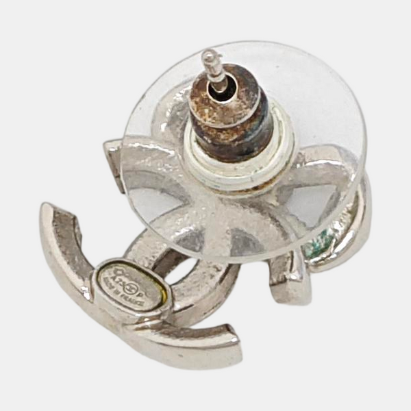 Metal Silver Stud Earrings