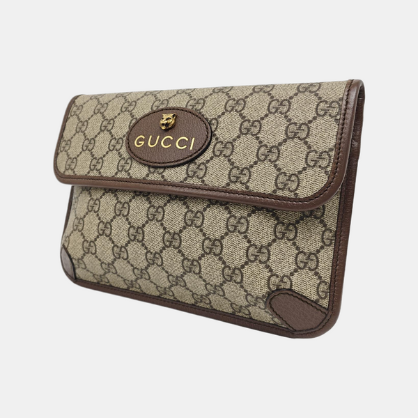 Neo Vintage Monogram Coated Canvas Beige