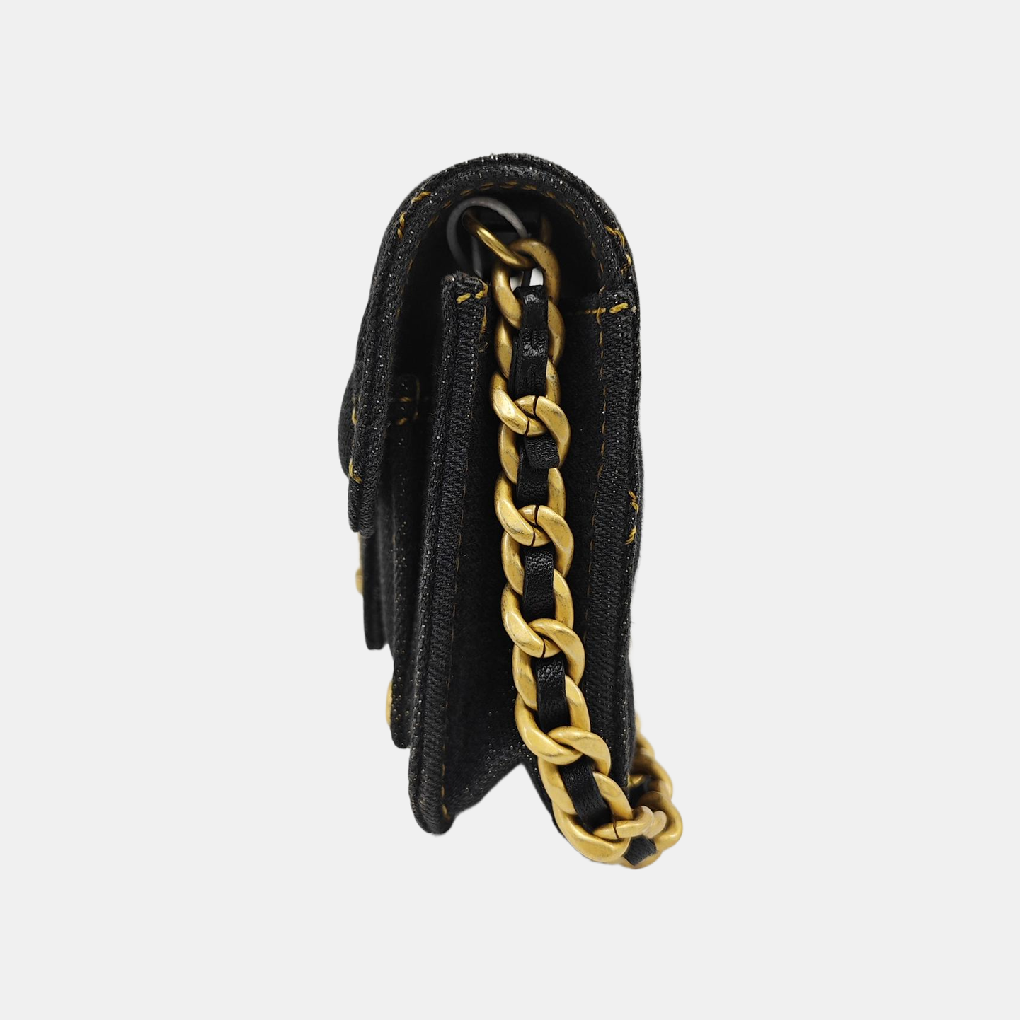 CLASSIC FLAP Quilted Denim Black