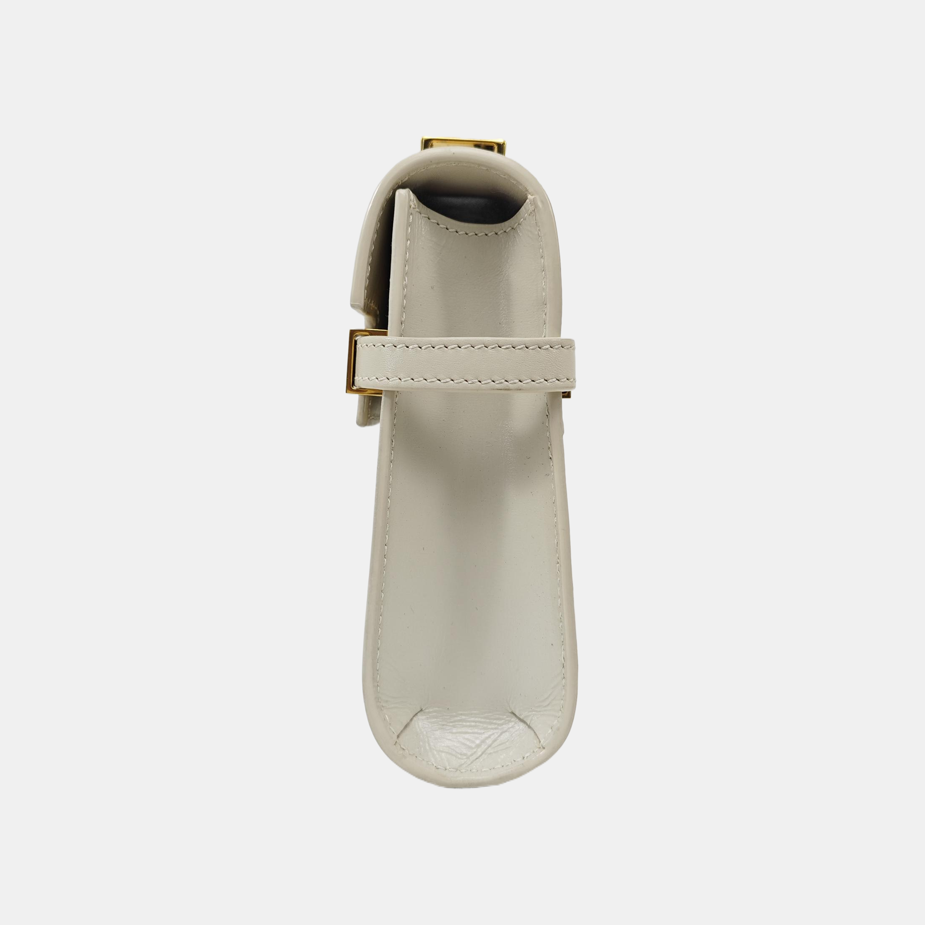 MANHATTAN Mini Calfskin White