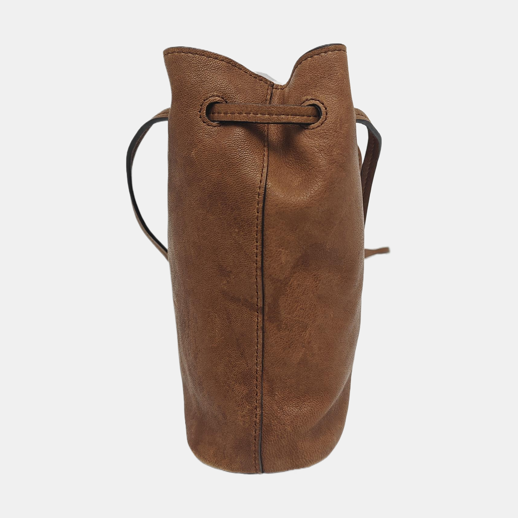 Lambskin Shoulder Bag Brown