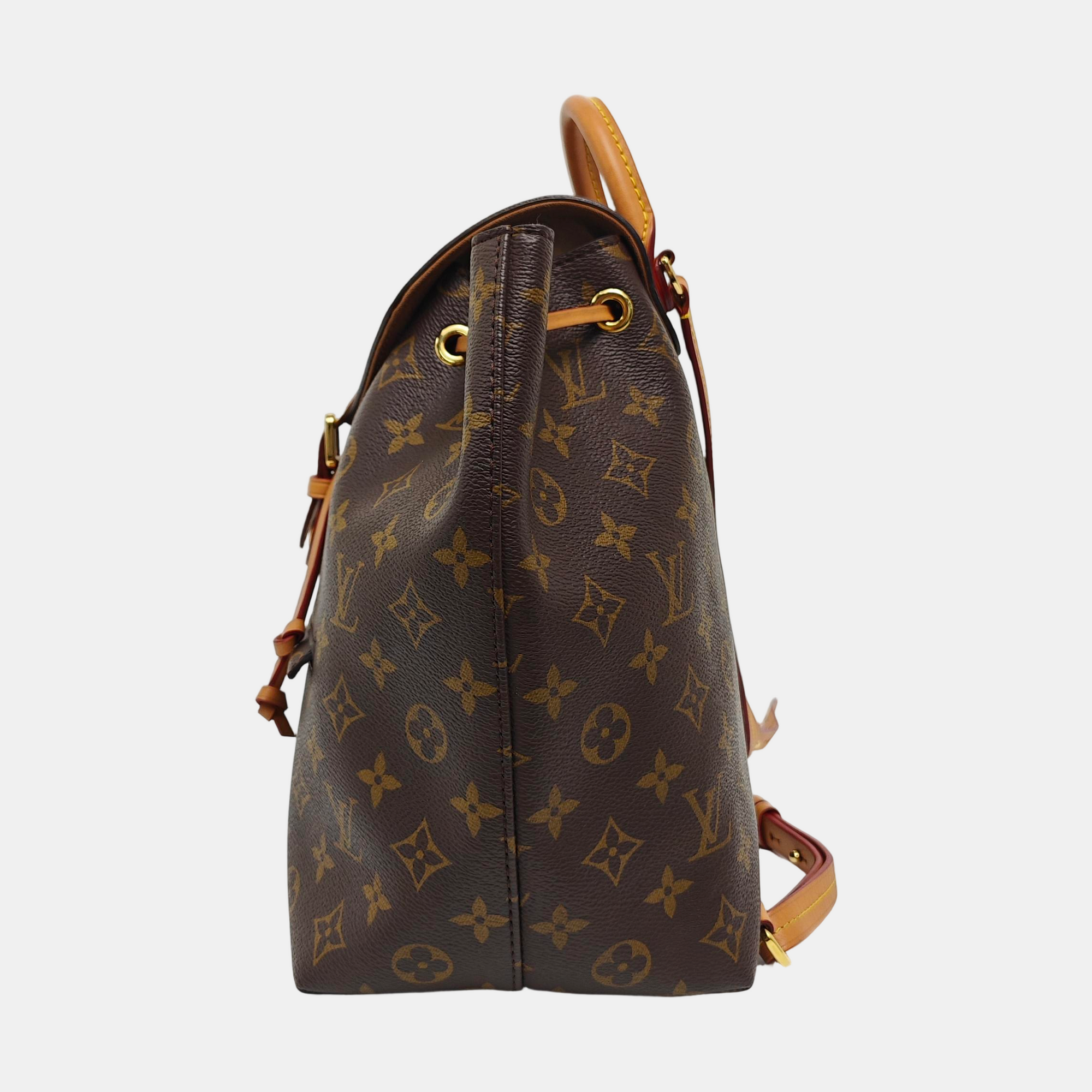 MONTSOURIS PM Monogram Coated Canvas Brown