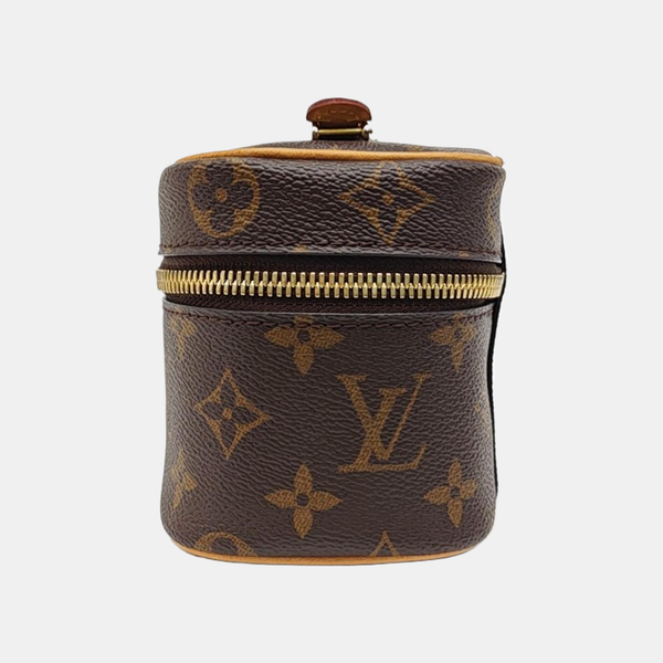 NICE Super Mini Monogram Coated Canvas Brown