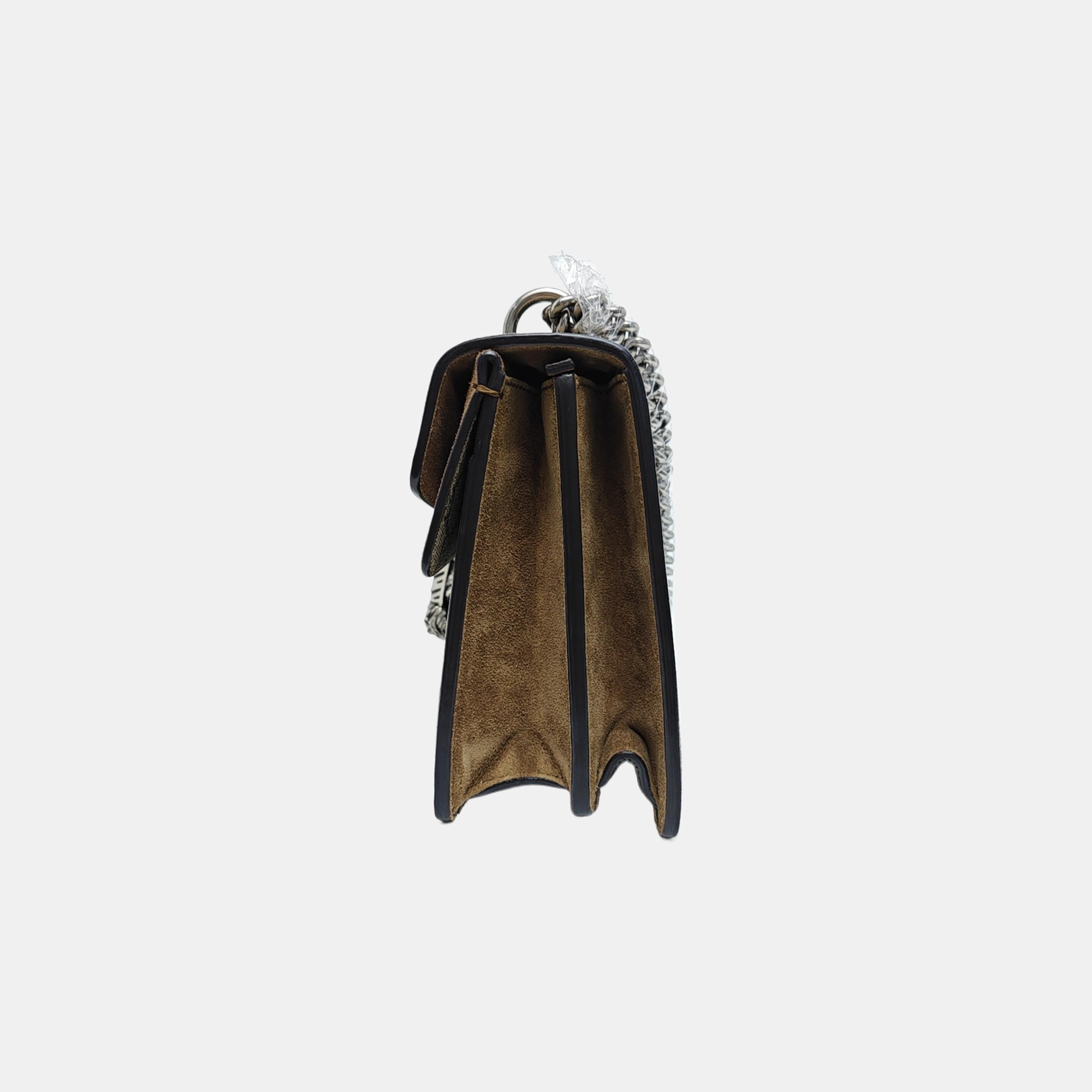 Authenticated pre-owned  Dionysus Small Monogram Coated Canvas Beige - Shoulder Bag at Looply