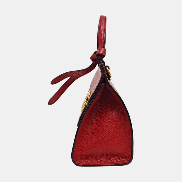 GG Marmont Medium Calfskin Red