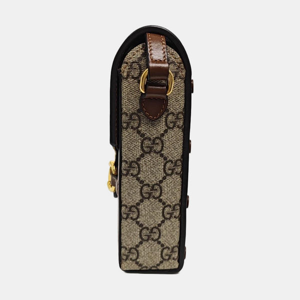 Horsebit 1955 Mini Coated Canvas Beige