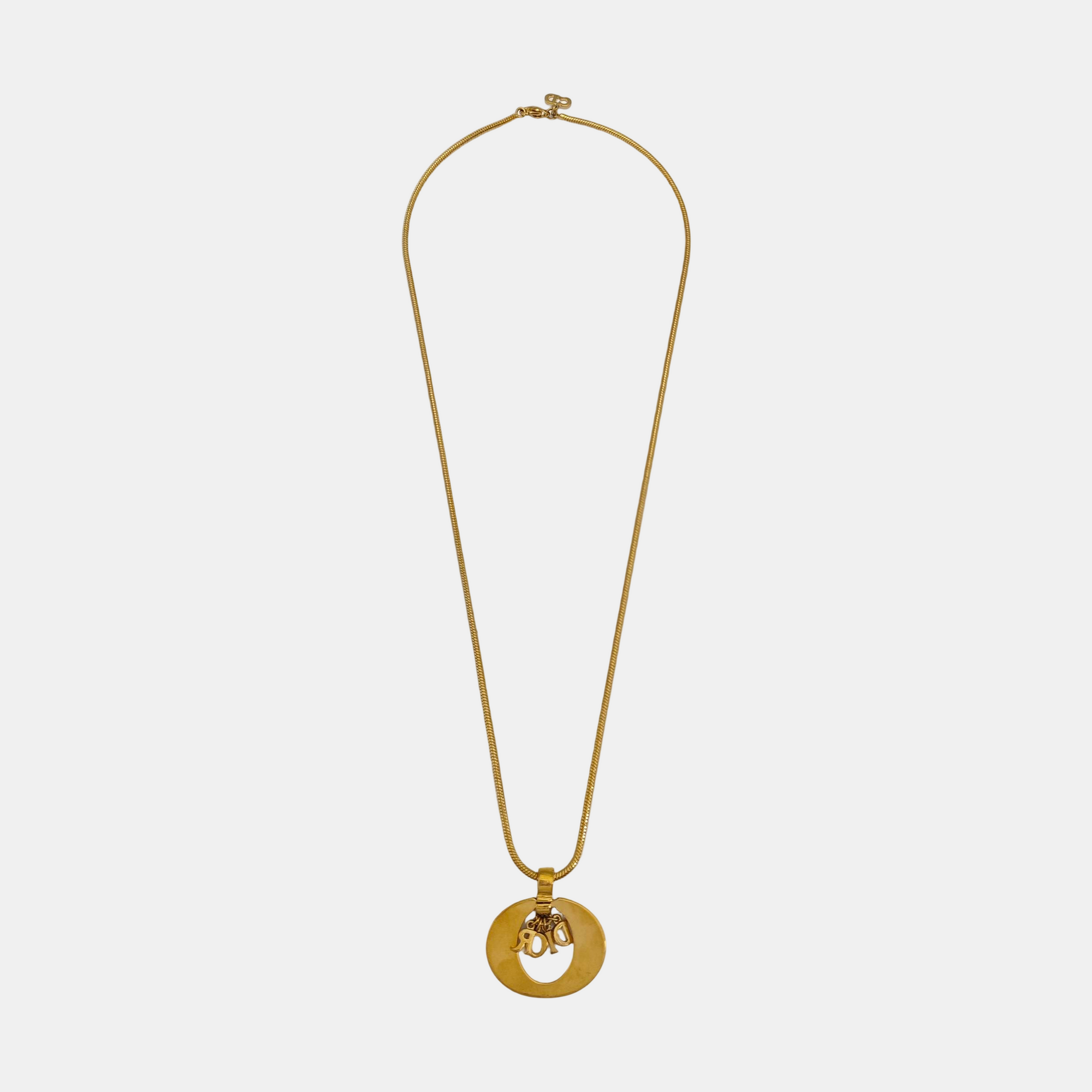 Dio(r)evolution Metal Gold Necklace