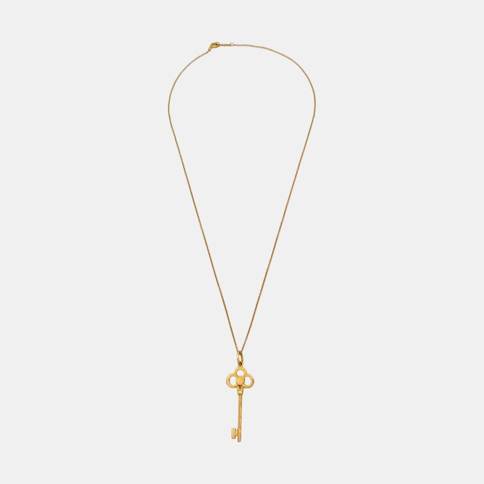 Tiffany Keys 18k Rose Gold Necklace