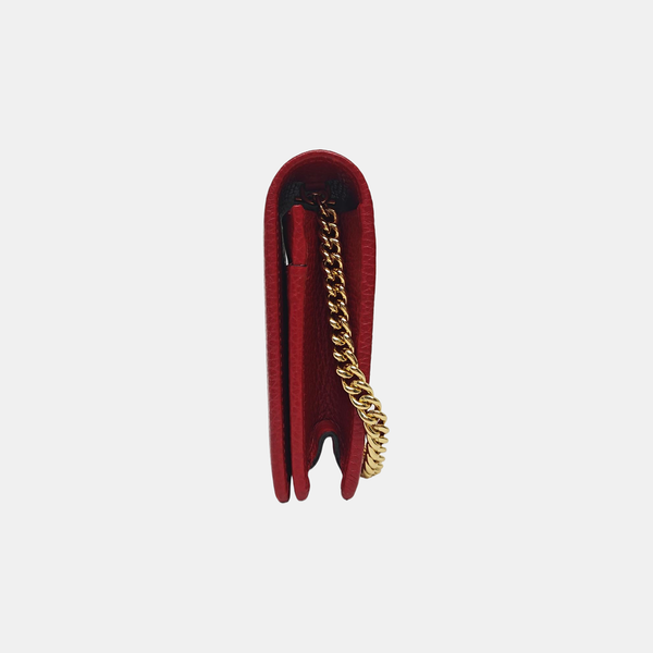 GG Marmont Mini Calfskin Red