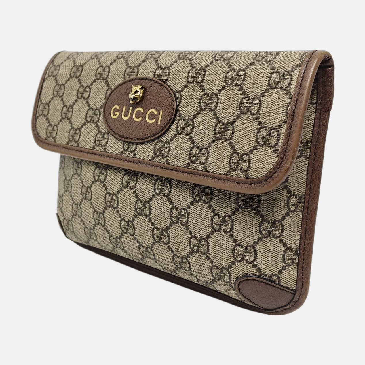 Neo Vintage Monogram Coated Canvas Beige