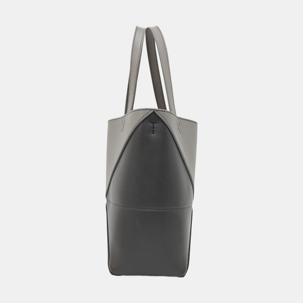 Puzzle Fold Mini Calfskin Gray