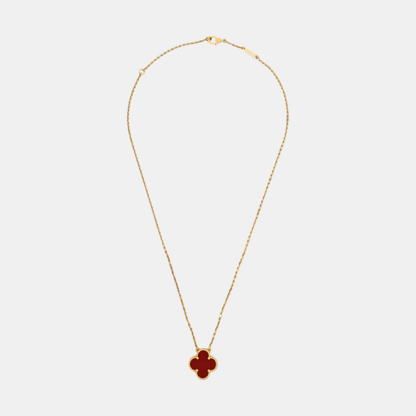 Vintage Alhambra 18k Gold Necklace