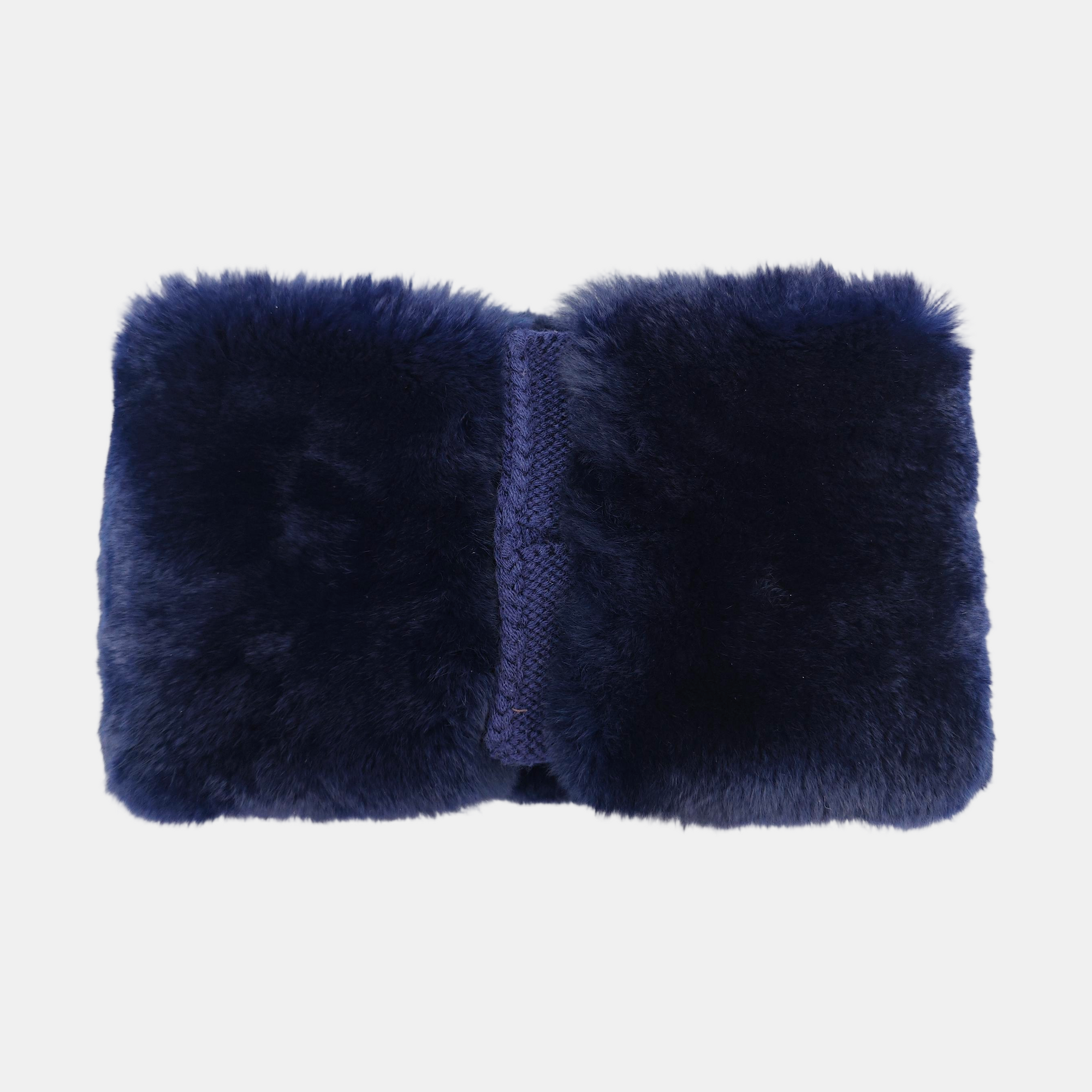 Wool Scarf Blue