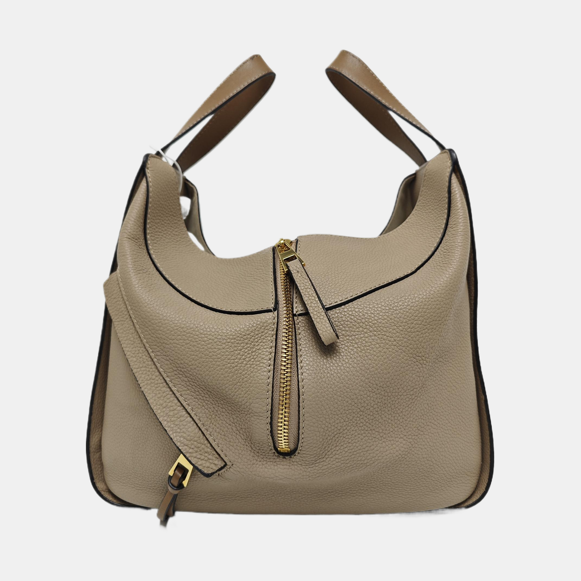 Hammock Small Calfskin Beige