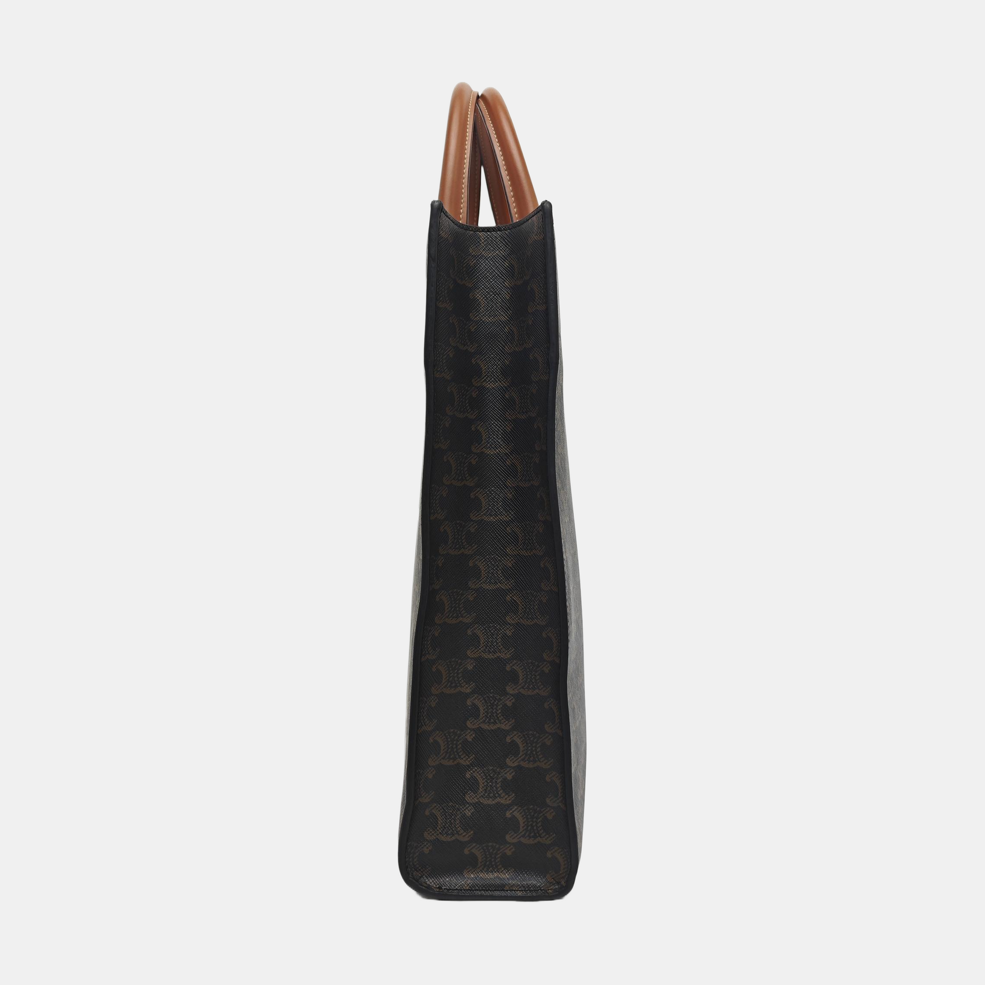 CABAS CELINE Small Coated Canvas Black