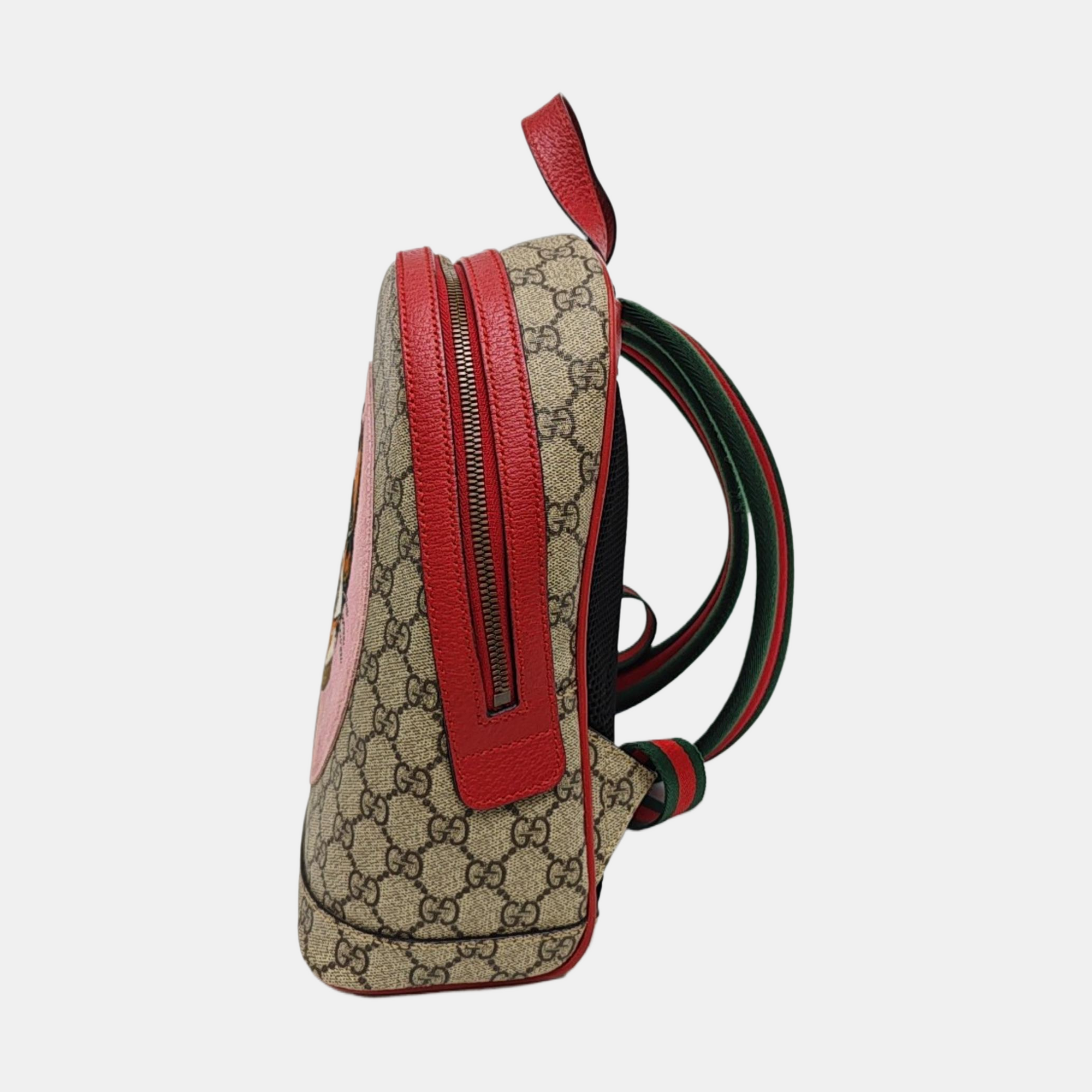GG Supreme Monogram Coated Canvas Black