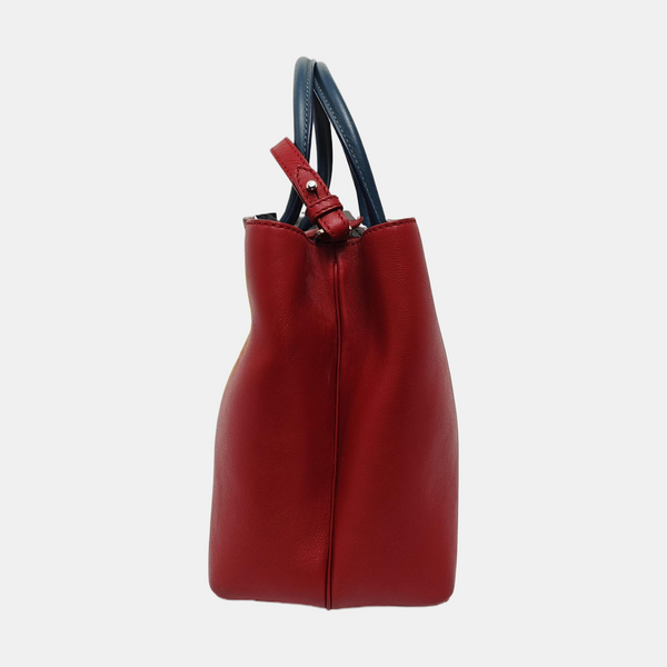 2 Jours Small Calfskin Red