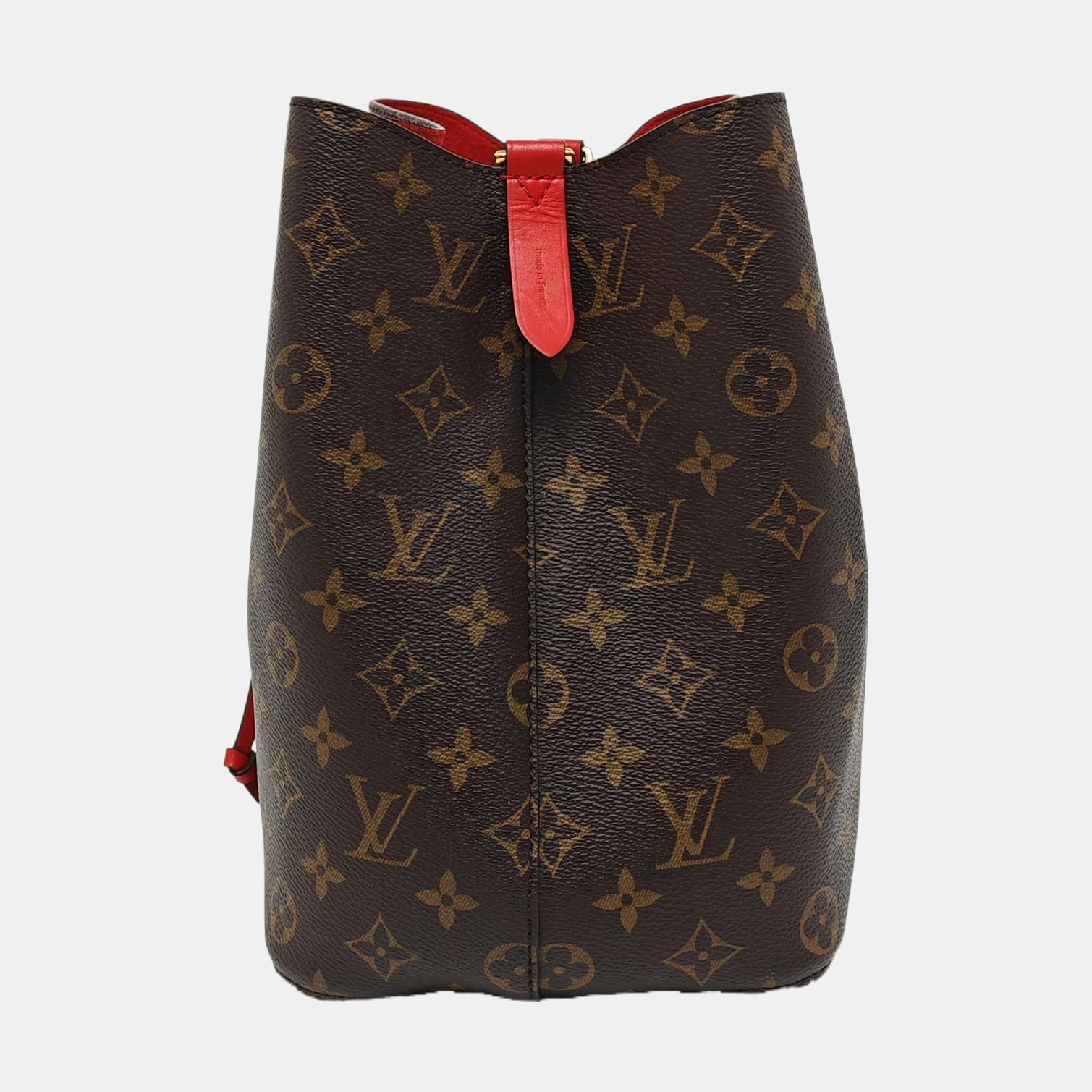 NÉONOÉ MM Monogram Coated Canvas Brown