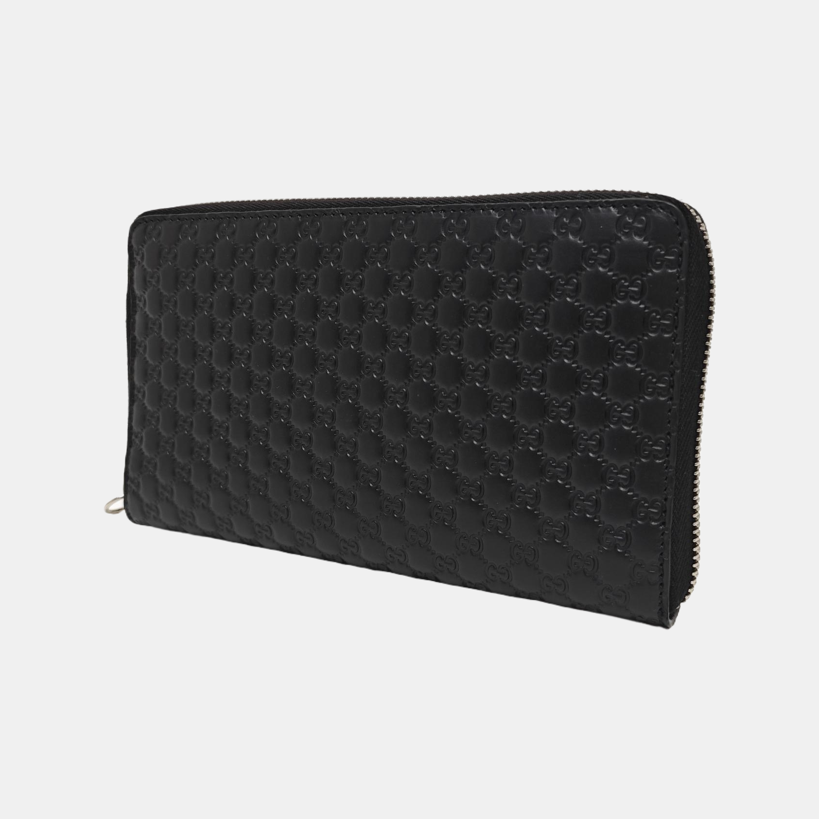 Signature Monogram Calfskin Black Wallet