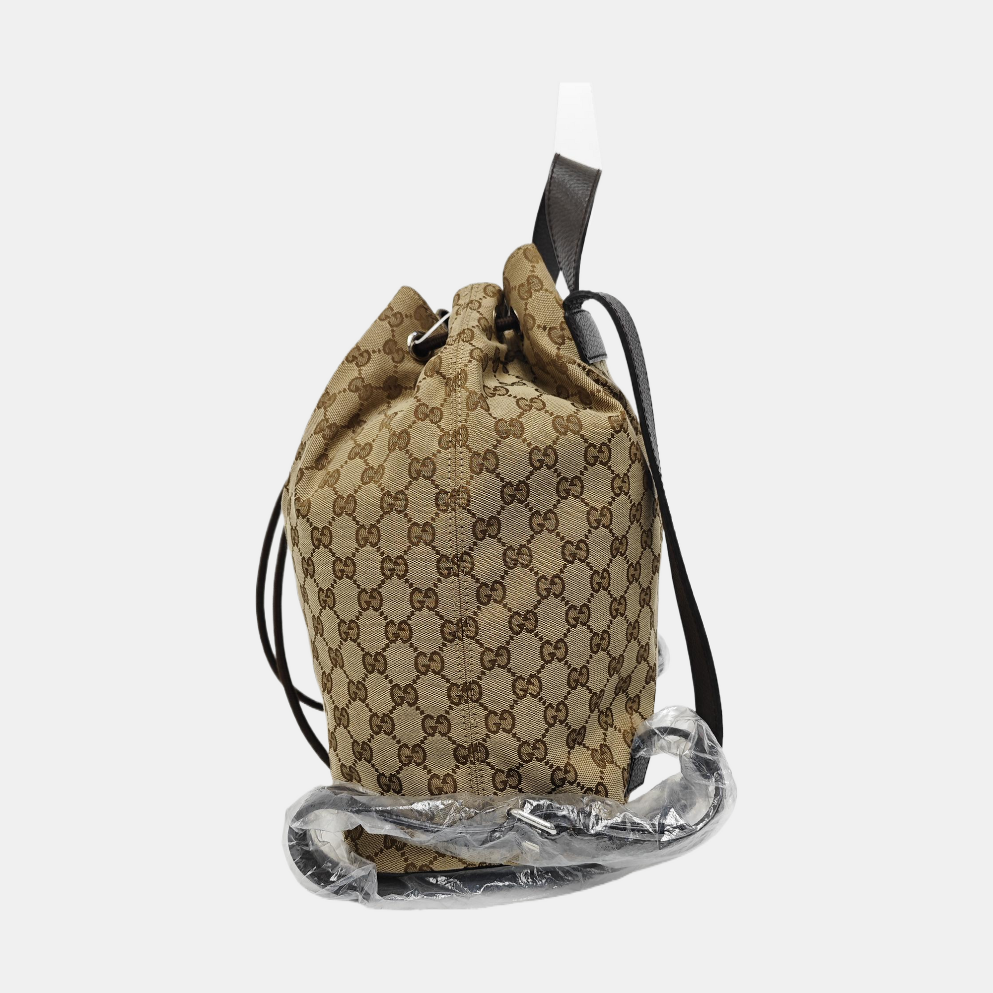 Monogram Canvas Backpack Beige
