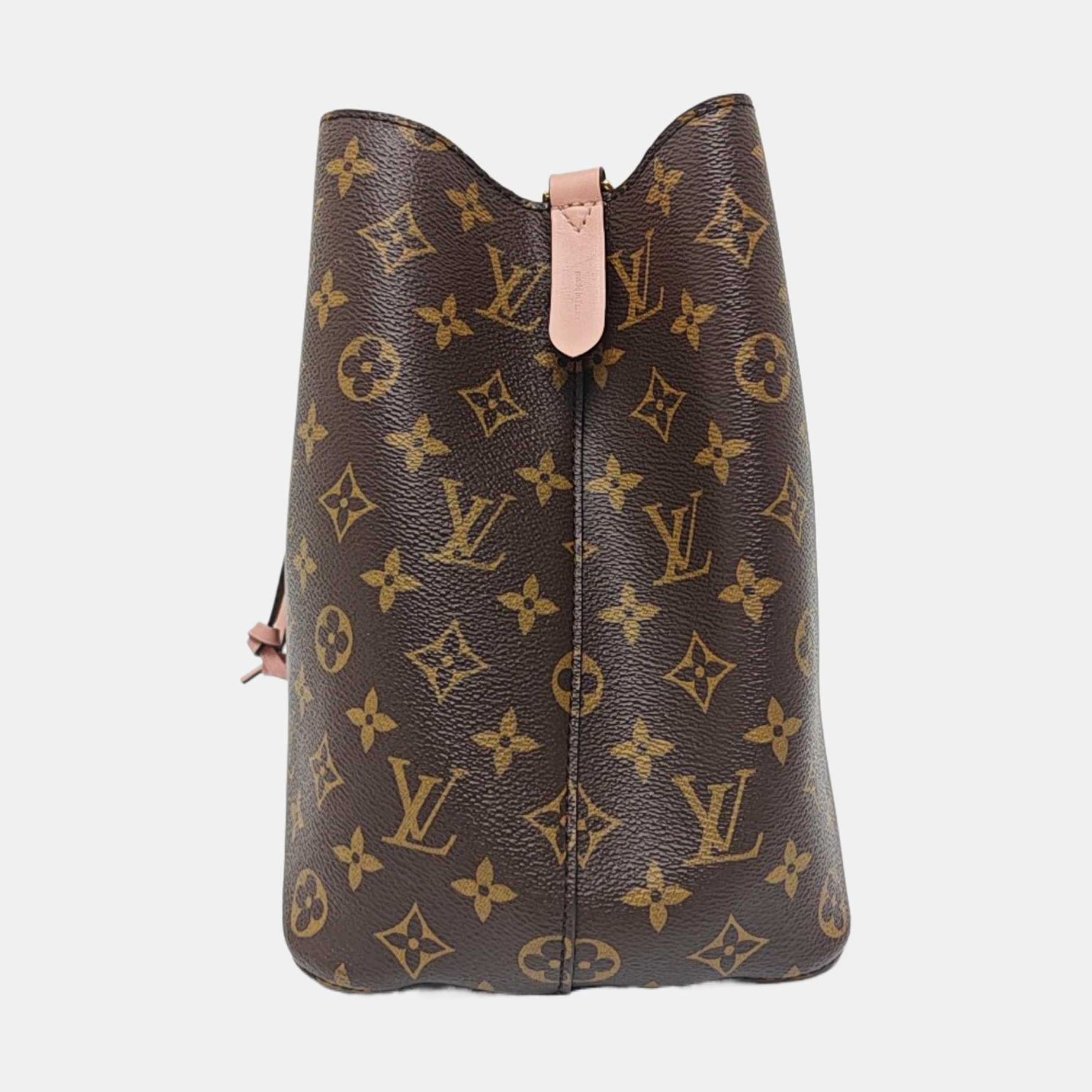 NÉONOÉ MM Monogram Coated Canvas Brown