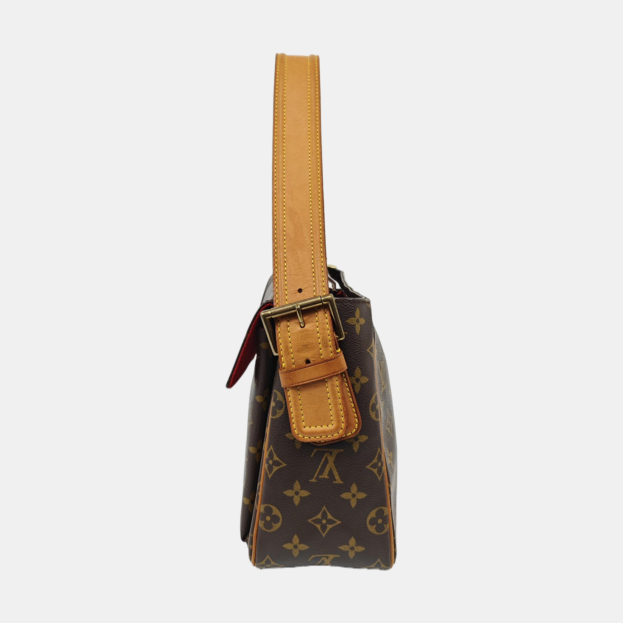 VIVA CITE Monogram Coated Canvas Brown