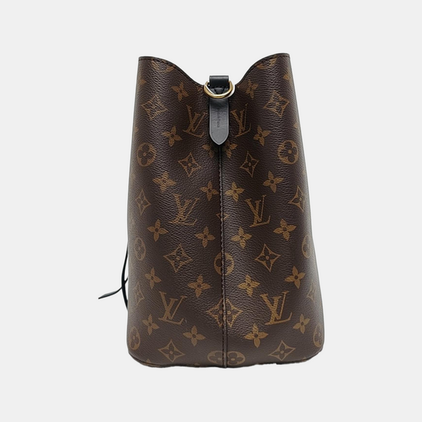 NÉONOÉ MM Monogram Coated Canvas Brown