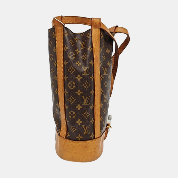 RANDONNEE PM Monogram Coated Canvas Brown