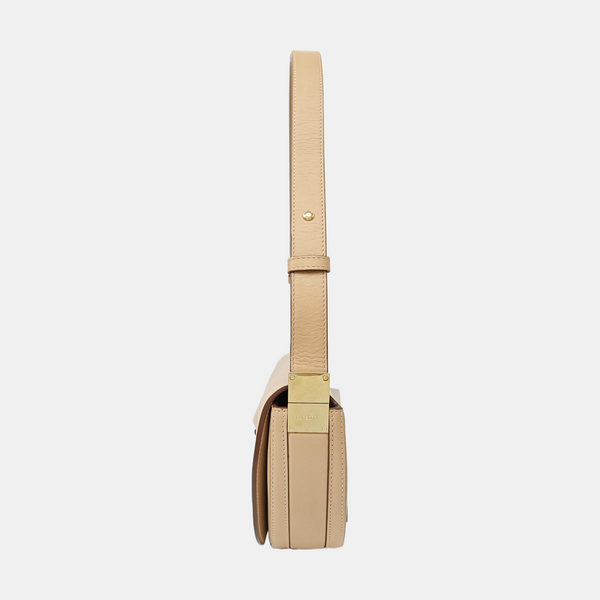Olympia Small Calfskin Beige